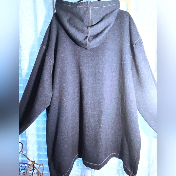 Sean John Full Zip Hoodie Dark Blue Excellent Quality Size XXL 💙 Men - Picture 2 of 5